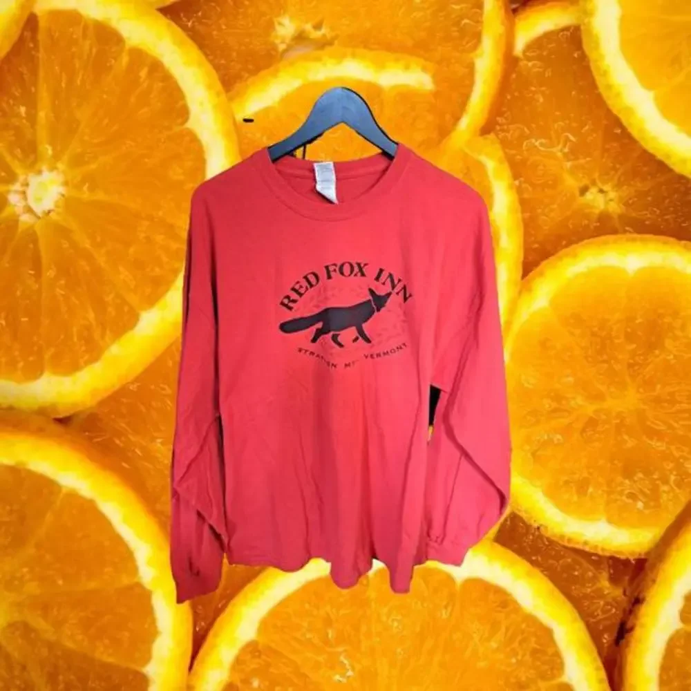 Red‎ Fox Inn Long Sleeve Shirt Size 2XL